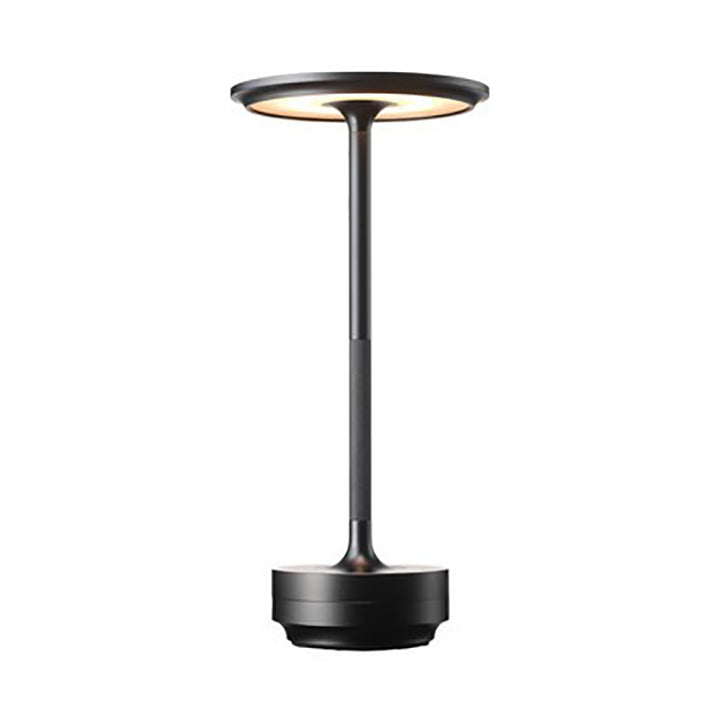 ShineCrest™ vezeték nélküli design asztali lámpa | Dimmelhető alumínium LED fény | Meleg fehér, vízlepergető és elegáns