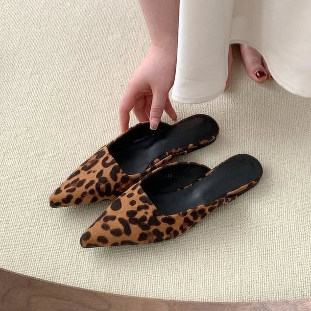 Gisela™ - Elegant slippers with low heel