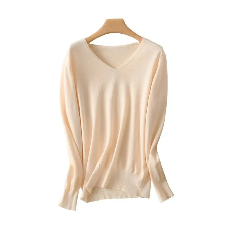 Simone | Sweater with V-neck