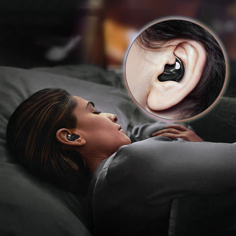 Schlafkopfhörer Bluetooth | In-Ear Kopfhörer mit Geräuschreduzierung, Bluetooth 5.3 und bis zu 24 Std. Akkulaufzeit
