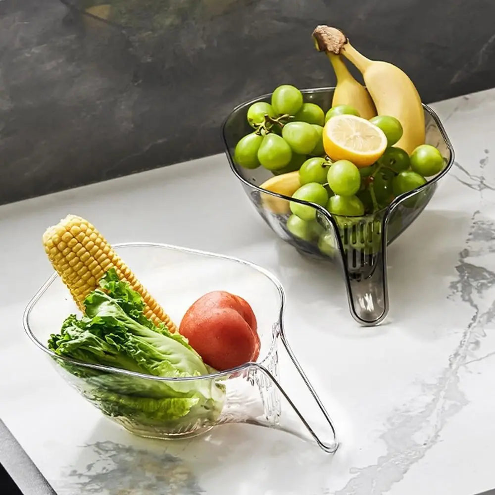 Safety Pouring Strainer for Pots | Heat Resistant, Non-Slip &amp; Perfect Fit | For Pasta, Vegetables &amp; Rice | Dishwasher Safe