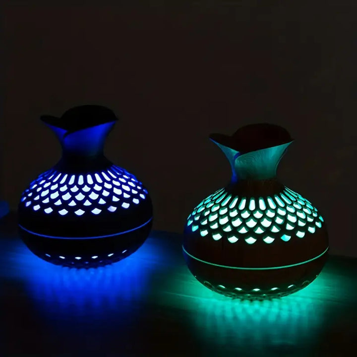 Aroma-Diffusor mit 300-ml-Tank | USB-Betrieb, Nachtlicht, leise Vernebelung und bis zu 10 Stunden Laufzeit