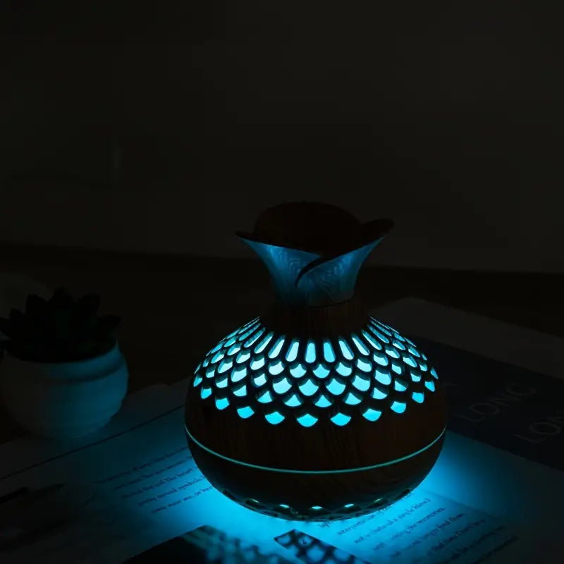Aroma-Diffusor mit 300-ml-Tank | USB-Betrieb, Nachtlicht, leise Vernebelung und bis zu 10 Stunden Laufzeit