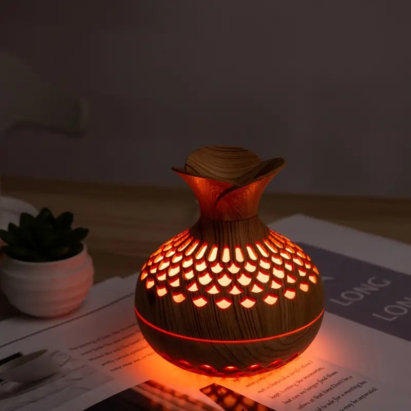 Aroma-Diffusor mit 300-ml-Tank | USB-Betrieb, Nachtlicht, leise Vernebelung und bis zu 10 Stunden Laufzeit