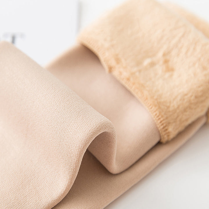 Damen Wintersocken | Flauschig gefütterte Thermosocken mit elastischer Passform für kalte Tage
