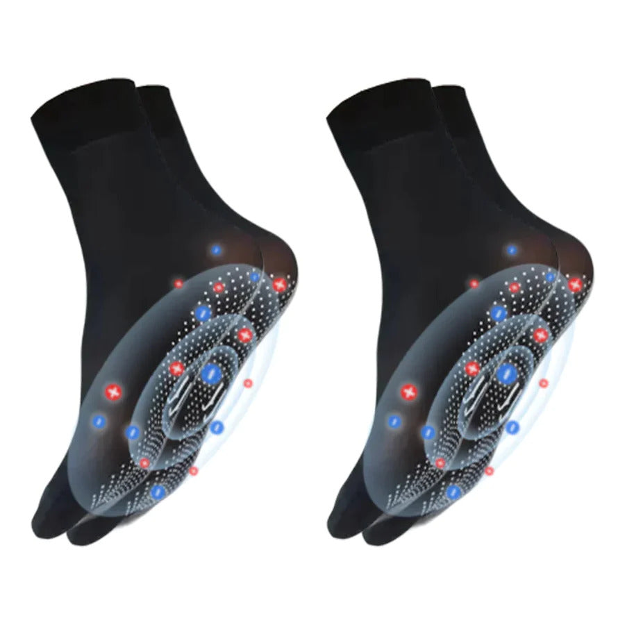 FlexSocken Ionic Stretch-Socken 3er-Set (1+2 gratis) | Atmungsaktiv &amp; elastisch | Bequemer Sitz, ganztägiger Komfort | Universalgröße