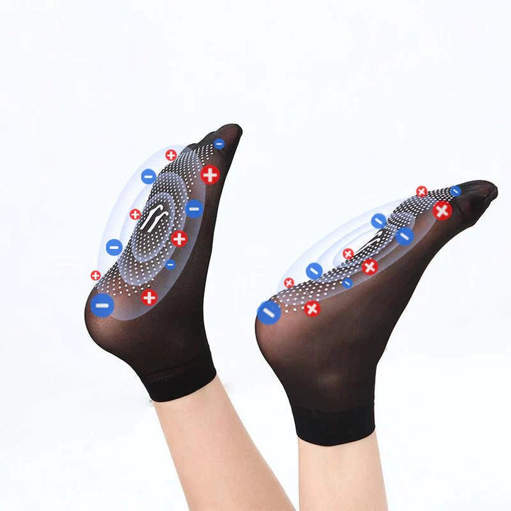 FlexSocken Ionic Stretch-Socken 3er-Set (1+2 gratis) | Atmungsaktiv &amp; elastisch | Bequemer Sitz, ganztägiger Komfort | Universalgröße