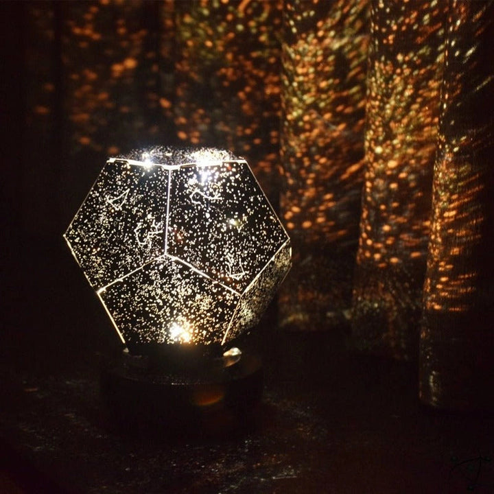 Sternenprojektor | LED-Nachtlicht mit 360° Drehung und Farbwechsel