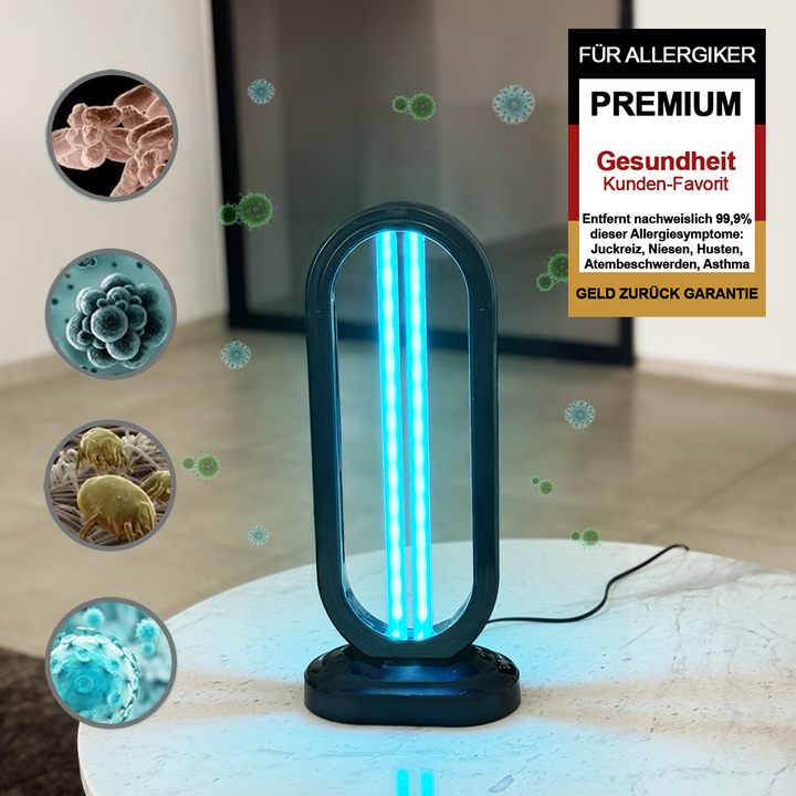 GermShield™ Eliminates harmful bacteria