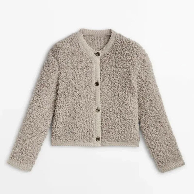 Damen Strickjacke aus weichem Kuschelstrick | Wandelbarer Cardigan zum offenen oder geschlossenen Tragen für Herbst und Alltag