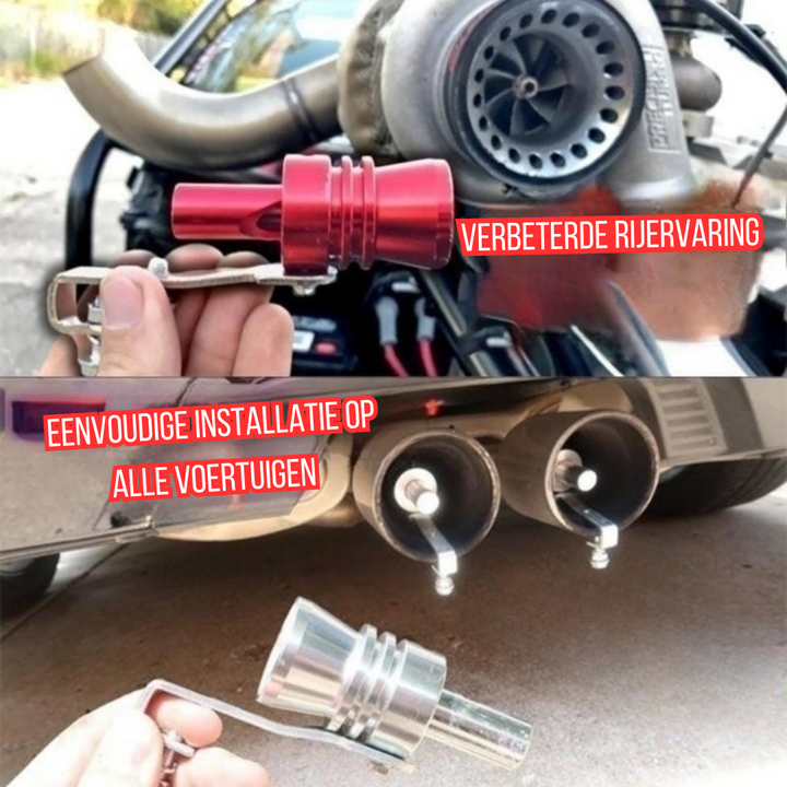 Auspuffpfeife für Auto mit Turbo-Sound | Universelle Auspuff-Turbopfeife mit Blow-Off-Effekt aus Aluminiumlegierung
