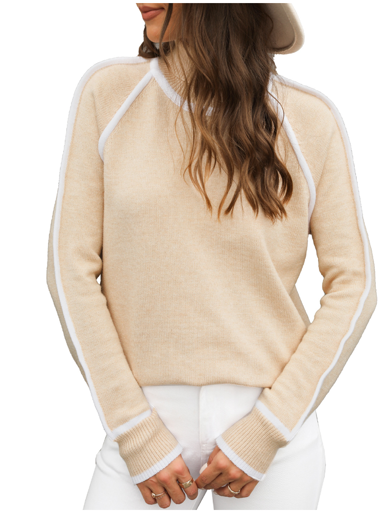 Damen Rollkragenpullover aus weichem Strick | Kuschelig warmer Pullover mit hohem Kragen und bequemer Passform für Herbst und Winter