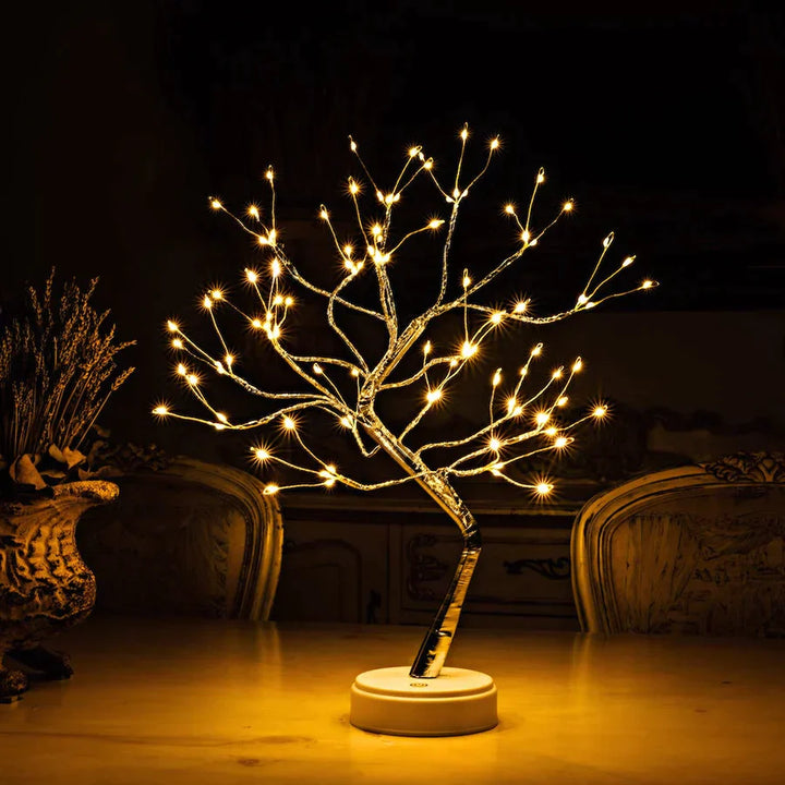 LumiTree™ Magische LED-Baumlampe | Stimmungslicht für Entspannung &amp; Wohlbefinden | Flexibel Formbar &amp; Handgefertigt