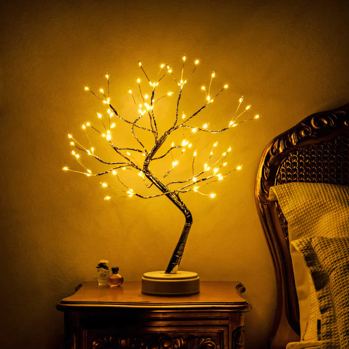 LumiTree™ Magische LED-Baumlampe | Stimmungslicht für Entspannung &amp; Wohlbefinden | Flexibel Formbar &amp; Handgefertigt