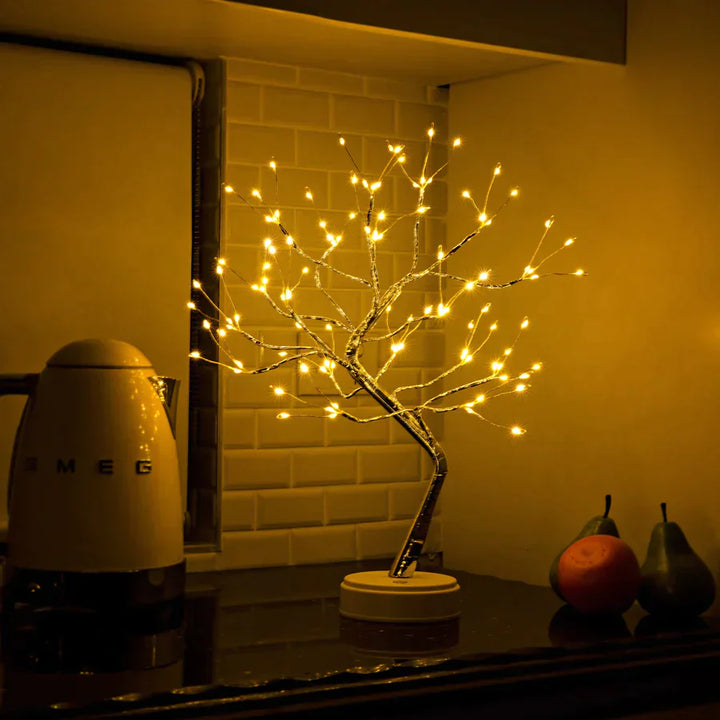 LumiTree™ Magische LED-Baumlampe | Stimmungslicht für Entspannung &amp; Wohlbefinden | Flexibel Formbar &amp; Handgefertigt