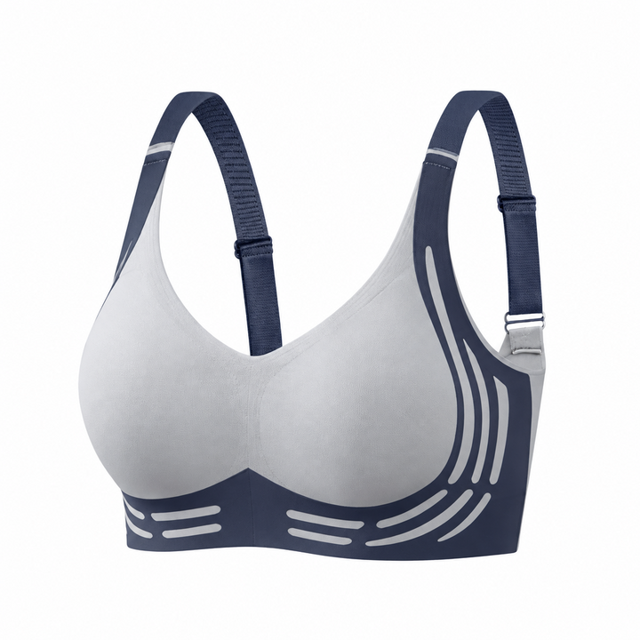 Push-up-BH ohne Bügel | Bequemer Damen-BH mit breiten Trägern, U-Rücken und formendem Lift-Effekt