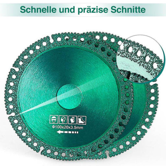 1+1 Gratis | ScharfKante™ Schnelle Nahtlose Schnitte