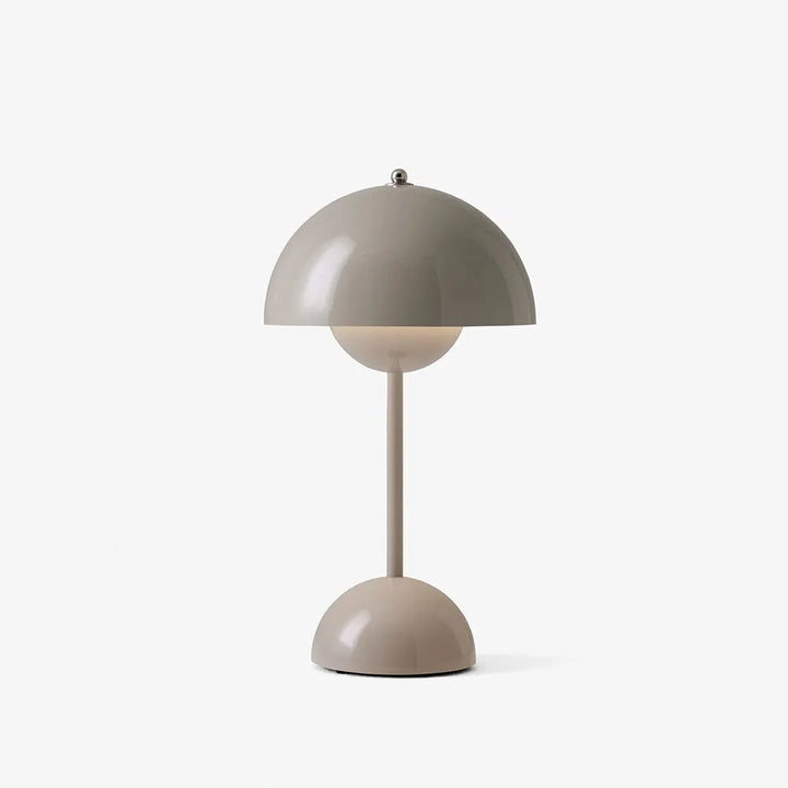 LED Tischlampe Kabellos &amp; USB-Aufladbar | 3-Stufig Dimmbar | Skandinavisches Design für Wohnzimmer &amp; Schlafzimmer