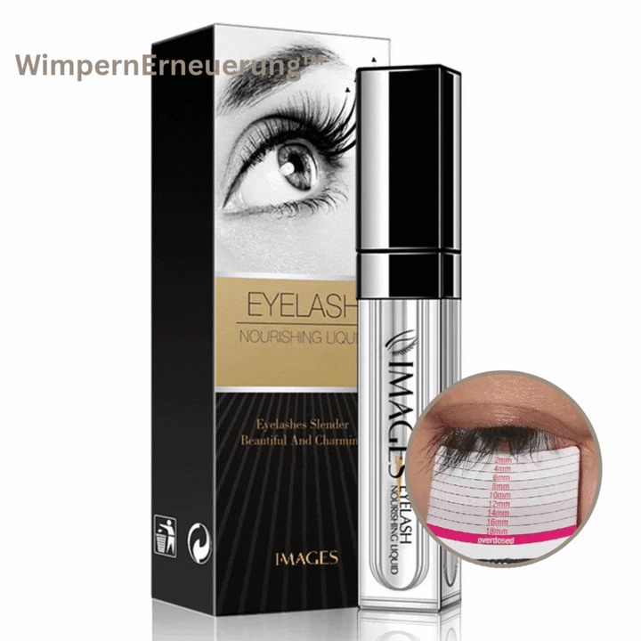 Wimpernserum für längere &amp; dichtere Wimpern | Mit Peptiden, Biotin &amp; Vitamin B5 | Leicht, schnell einziehend, augenärztlich getestet