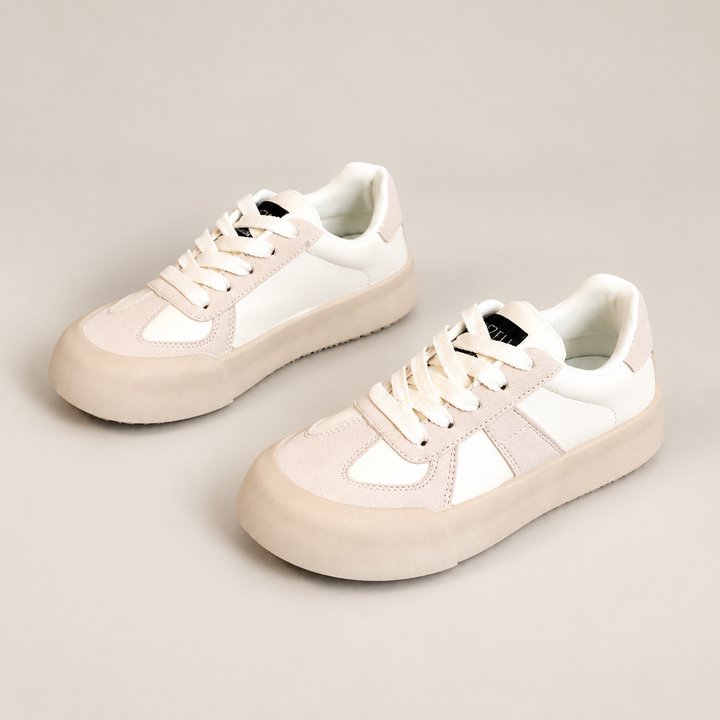 Damen Sneaker | Bequeme Freizeitschuhe mit atmungsaktivem Obermaterial, rutschfester Sohle und guter Dämpfung für den Alltag