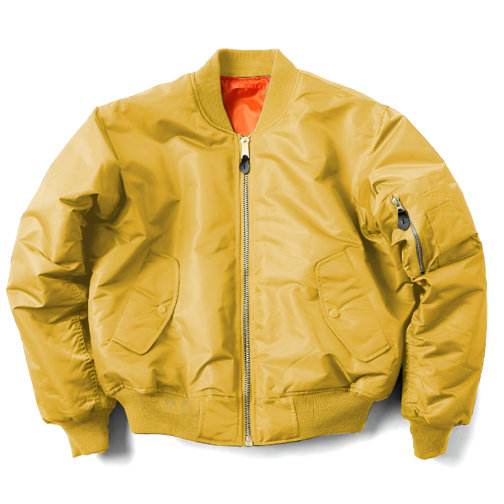 Damen Bomberjacke mit geripptem Kragen und Reißverschluss | Übergangsjacke mit Taschen und gerippten Abschlüssen für den Alltag