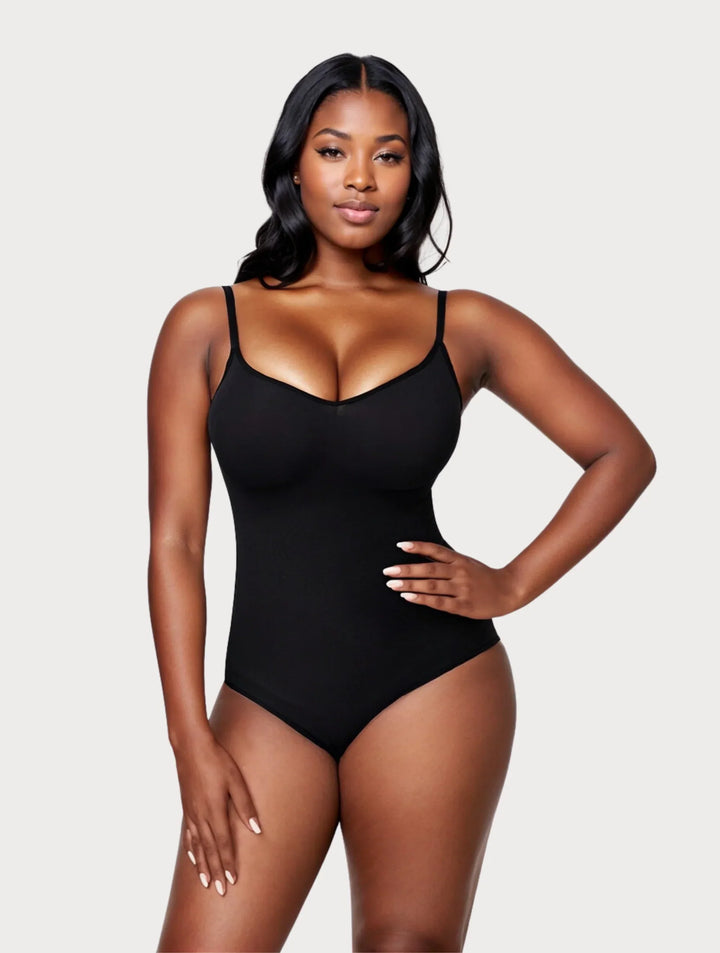 Women’s Shapewear Bodysuit with Tummy Control | Seamless &amp; Breathable | Four-Way Stretch, Invisible Under Clothing