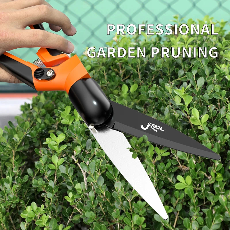 Gartenschere mit 360° Drehgriff | SK5 Kohlenstoffstahlklinge für saubere Schnitte | Ergonomisch, rutschfest | Für Rosen, Sträucher &amp; Bonsai