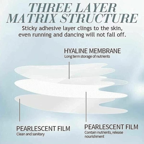 Anti-wrinkle lifting strips | Instant effect for face &amp; eyes | Plant essence | Invisible &amp; breathable