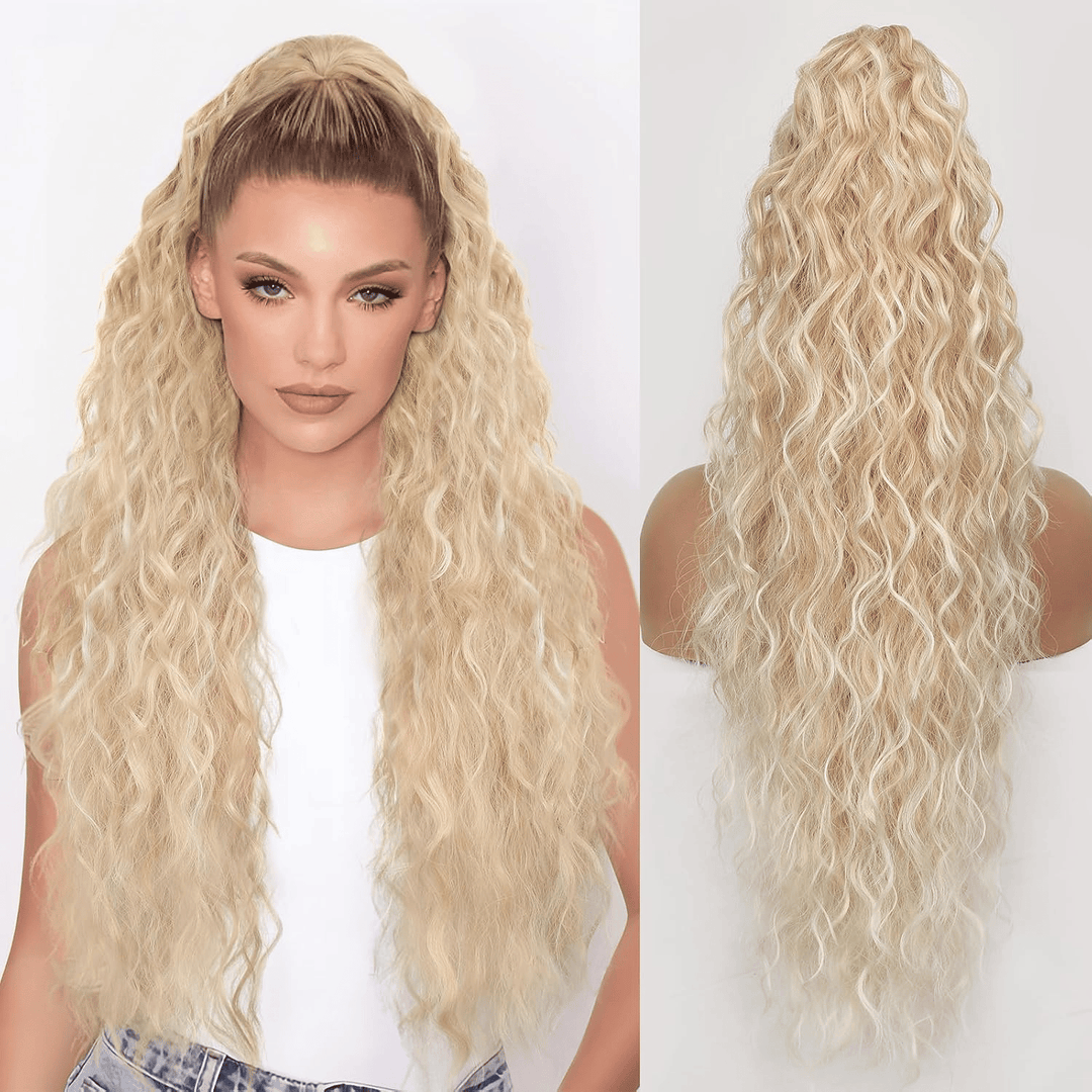 GlamBraid™ Natural Seamless Ponytail
