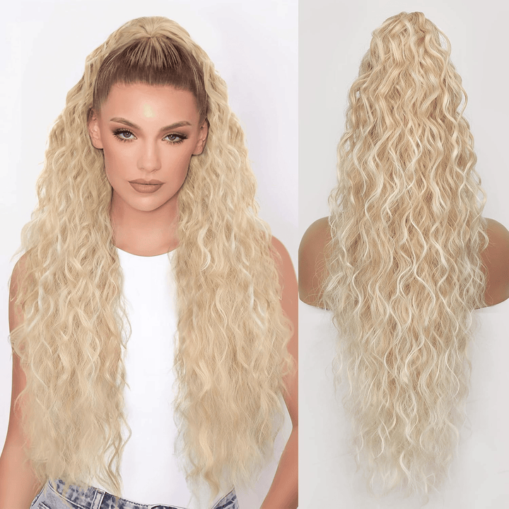 GlamBraid™ Natural Seamless Ponytail