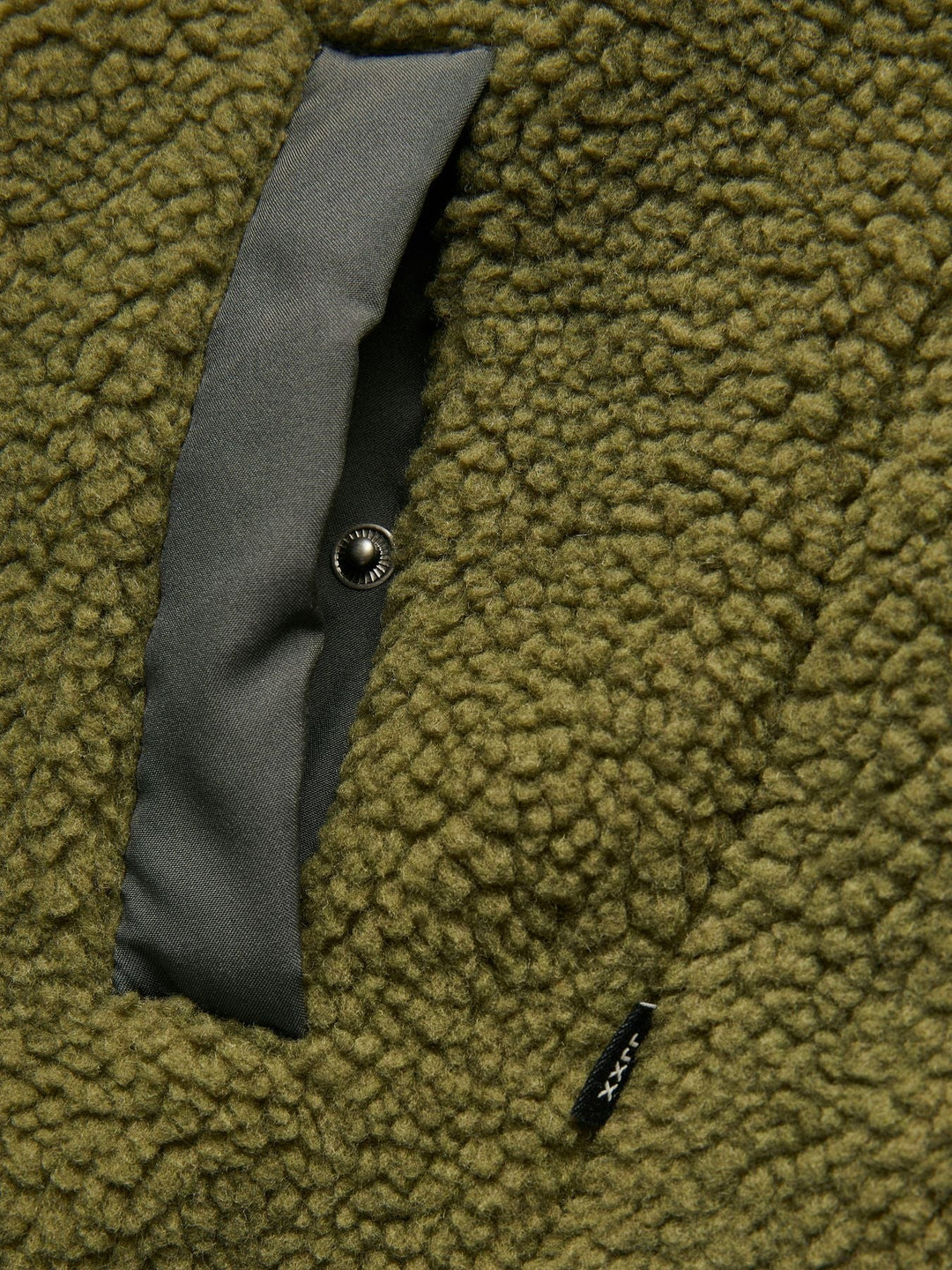 Damen Teddy Weste aus weichem Fleece | Flauschige ärmellose Weste mit Stehkragen, Knopfleiste und Fronttaschen für kalte Tage