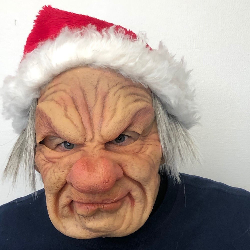 HorrorFace™ Realistische Halloween-Maske | Weicher Latex | Beweglicher Mund | Atmungsaktiv &amp; Handgefertigt