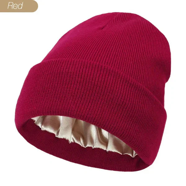 Unisex Beanie | Anti-Statik &amp; Anti-Frizz | Weiches, Glattes Gewebe | Verwirrungsfreies Design