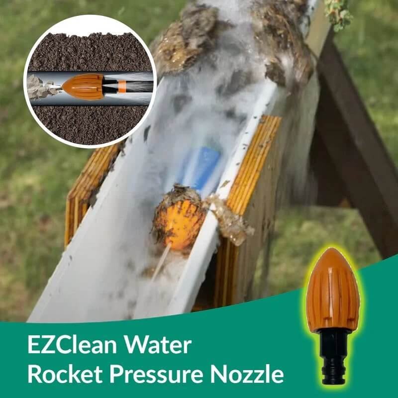 GutterBlaster™ Removes Clogs Quickly