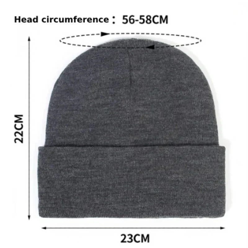 Unisex Beanie | Anti-Statik &amp; Anti-Frizz | Weiches, Glattes Gewebe | Verwirrungsfreies Design