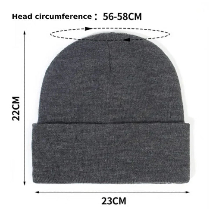 Unisex Beanie | Anti-Statik &amp; Anti-Frizz | Weiches, Glattes Gewebe | Verwirrungsfreies Design