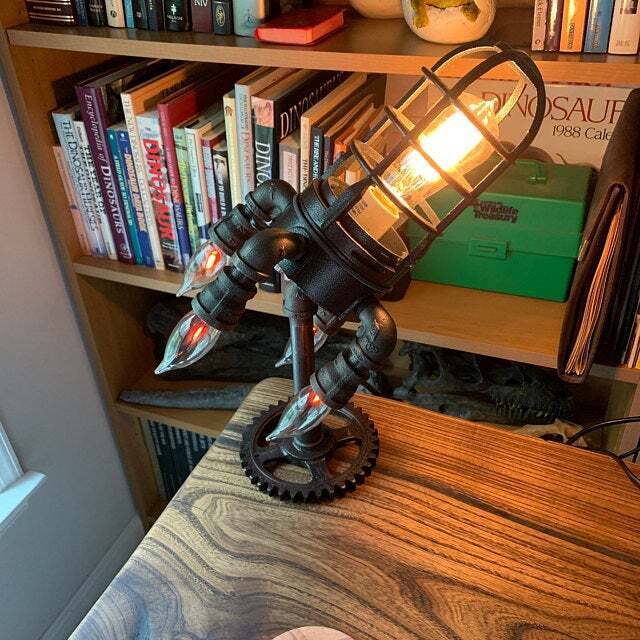 FlammenRakete™ Stilvolle Ambientale Nachttischlampe