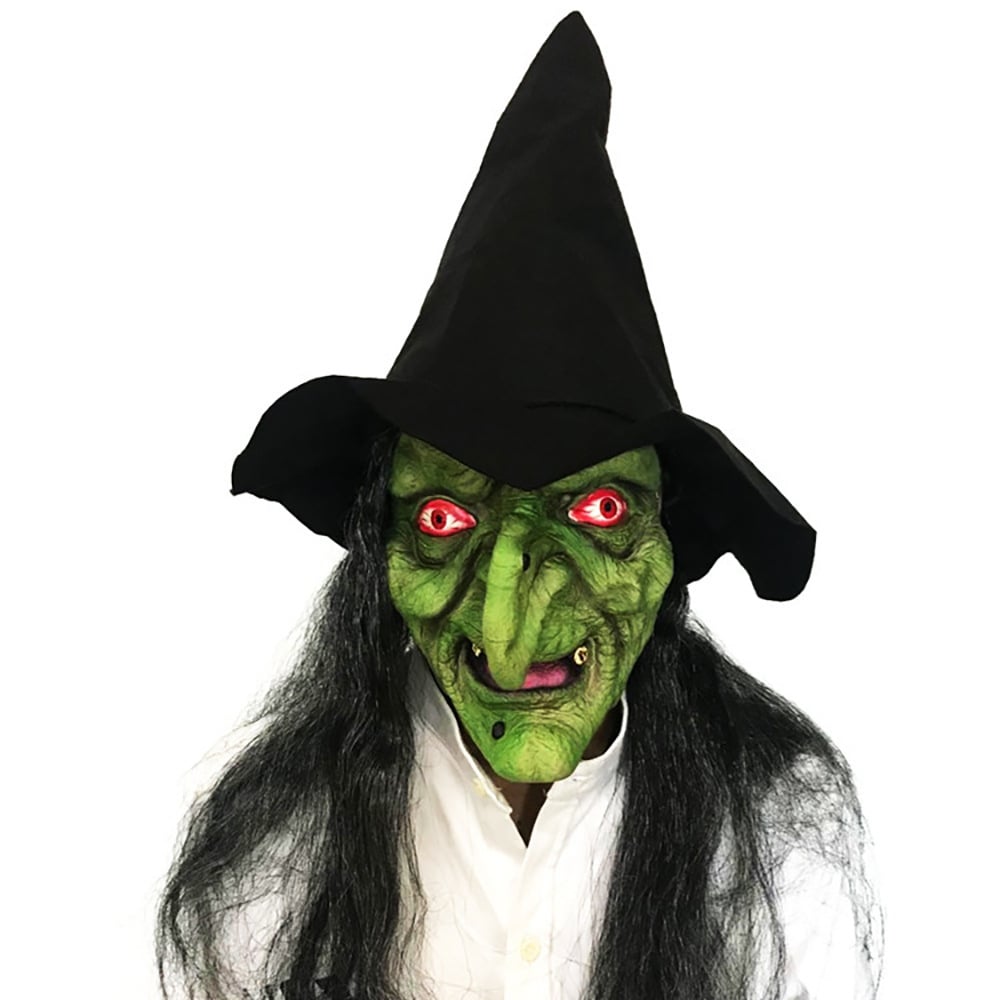 HorrorFace™ Realistische Halloween-Maske | Weicher Latex | Beweglicher Mund | Atmungsaktiv &amp; Handgefertigt