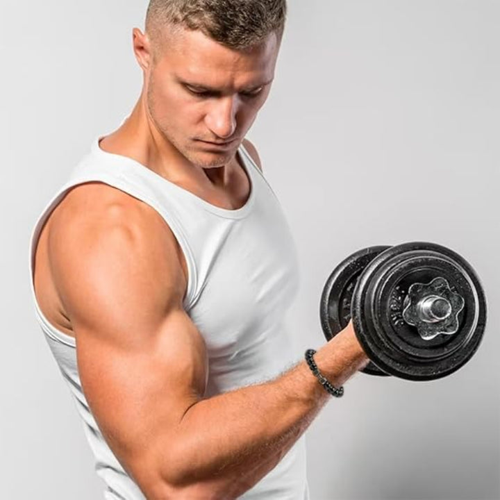 Fitness náramok s váhou na tréning rúk a predlaktia | Nastaviteľný a ľahký | Štýlový náramok na zápästie v čiernej/striebornej/zlatej farbe