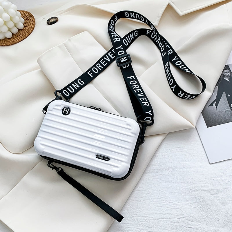 SBAG Crossbody Bag | Kompakte Schultertasche | Wasserabweisend &amp; Stylisch | Hartschalen-Design für Alltag &amp; Reisen