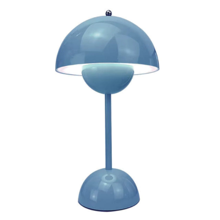 Wireless retro table lamp with battery | Warm white LED, 3-level dimmable | Touch control, USB charging, up to 10 hrs, 25×13 cm