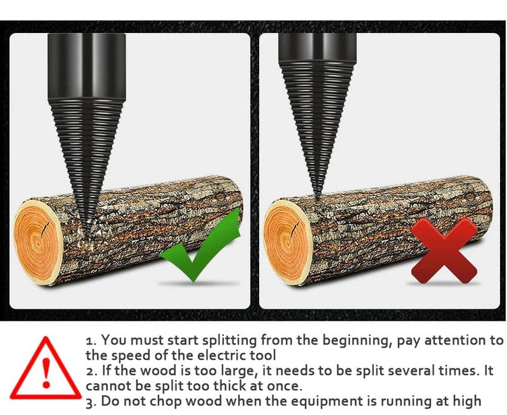 LightSplit™ Durable Precise Wood Splitter