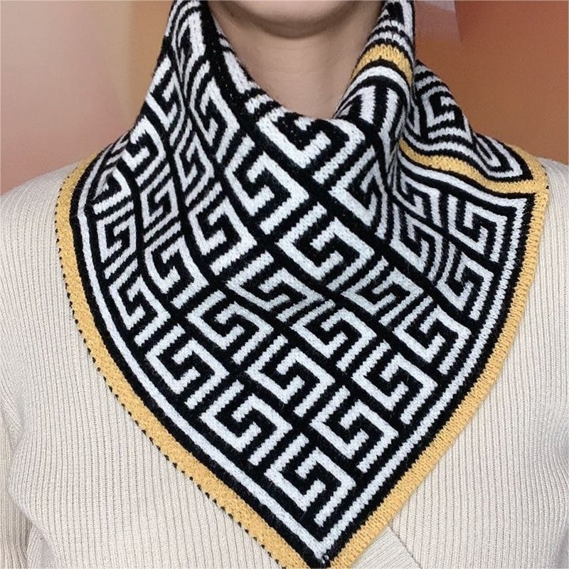 Damen Dreieckstuch | Weicher leichter Strickschal mit vielseitiger Passform für Herbst und Winter
