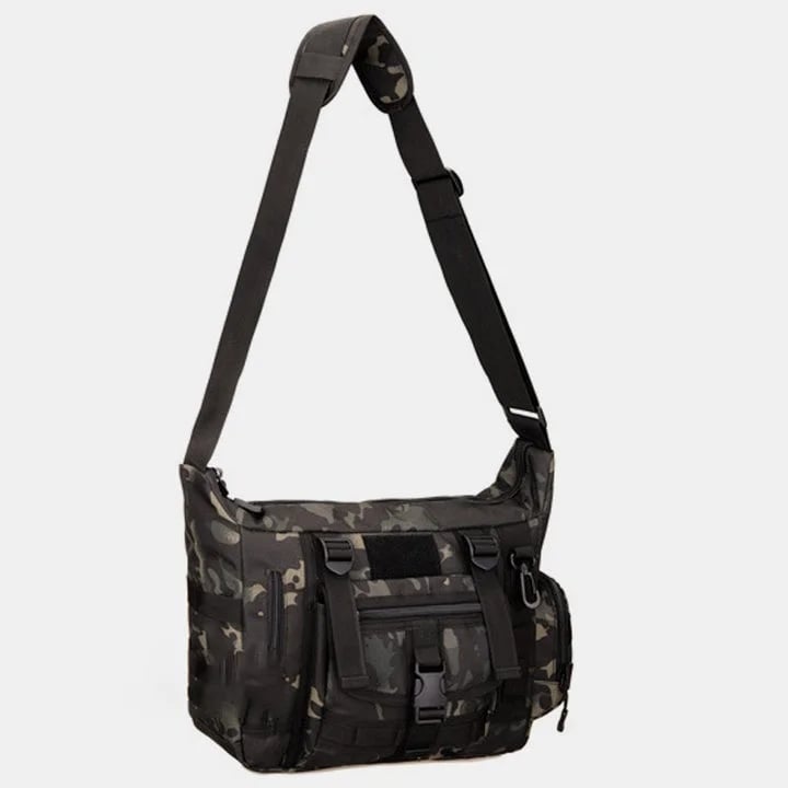Herren Umhängetasche | Crossbody-Tasche aus Nylon mit Laptopfach und mehreren Fächern
