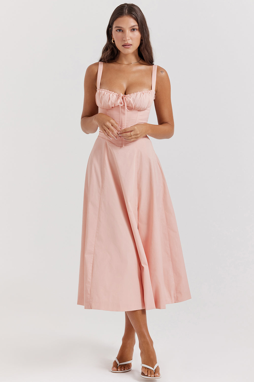 Damen Korsettkleid Elegant &amp; Figurbetont | Sommerkleid mit Femininer Silhouette | Für Partys, Hochzeiten &amp; Besondere Anlässe