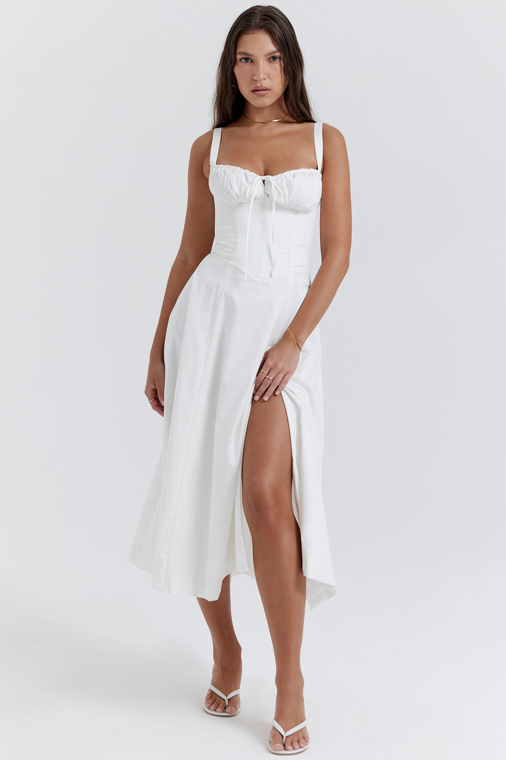Damen Korsettkleid Elegant &amp; Figurbetont | Sommerkleid mit Femininer Silhouette | Für Partys, Hochzeiten &amp; Besondere Anlässe