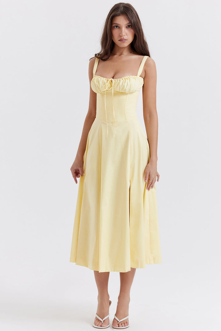 Damen Korsettkleid Elegant &amp; Figurbetont | Sommerkleid mit Femininer Silhouette | Für Partys, Hochzeiten &amp; Besondere Anlässe