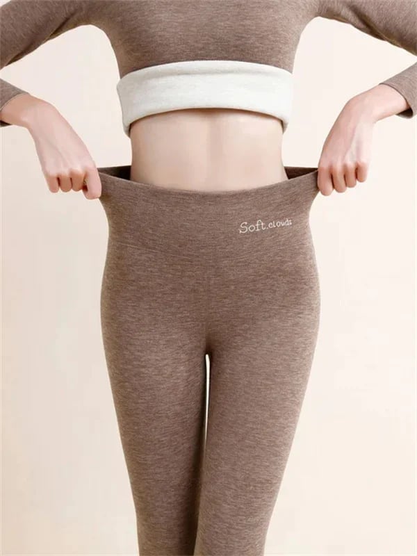 Thermo-Leggings für Damen mit Fleece-Futter | extra warm &amp; elastisch | 9/10-Länge, formender Sitz | S–4XL