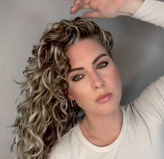 Curl drying hood for air curling | Hands-free &amp; even heat | Faster drying &amp; styling curls on the go