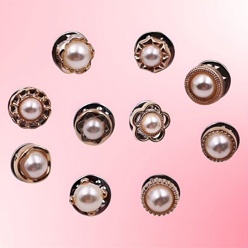 Small alloy brooch clips 1–1.8 cm | secure fastening for blouses &amp; scarves | lightweight &amp; reusable | set of 2
